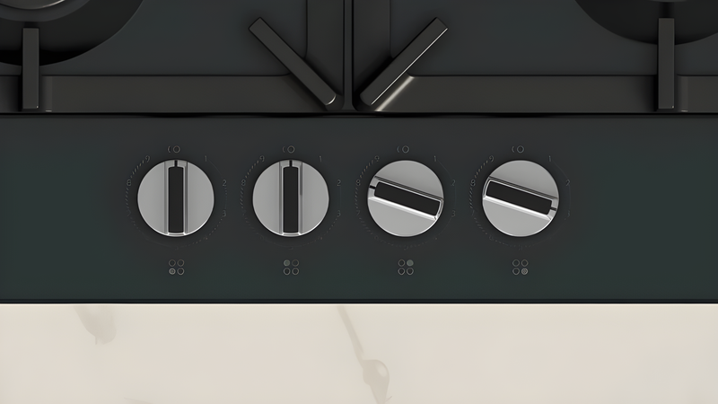 Neff T26CIP8S0 - Black Gas Hob - 60cm - 4 Zones