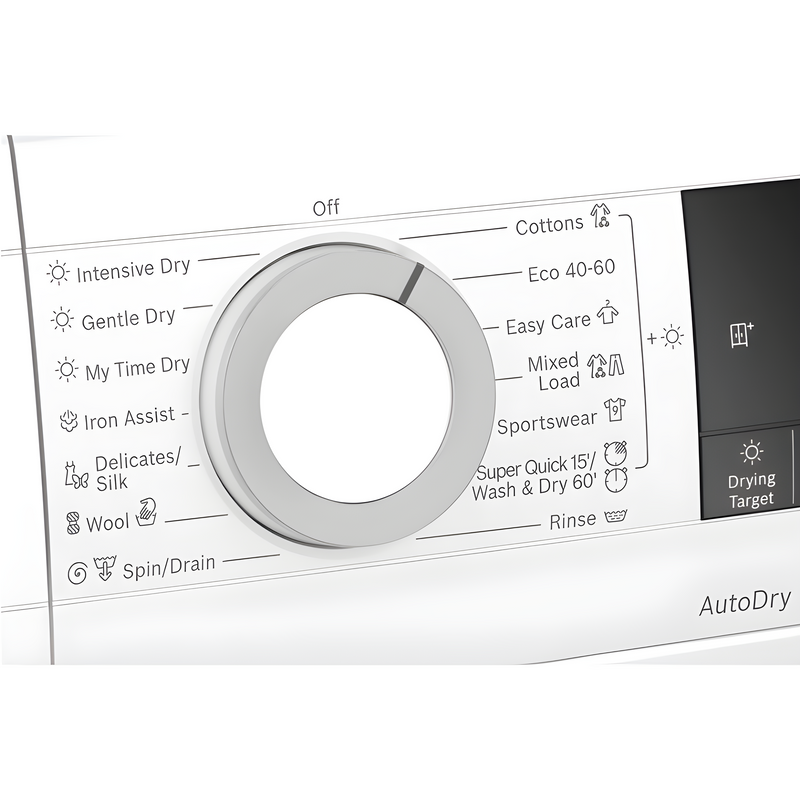 Bosch WNA134U8GB - White 8KG/5KG Washer Dryer - 1400 RPM - C/E energy