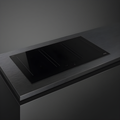 Smeg SIM3964D - Black 90cm 6 Zone Induction Hob - Slider Controls - Glass Ceramic Surface