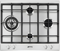 Smeg P261XGH - Stainless Steel Gas Hob - 60cm - 4 Burners