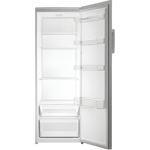 Indesit MLINS 1411 SEUK - Silver Tall Larder Fridge - 367L - Freestanding