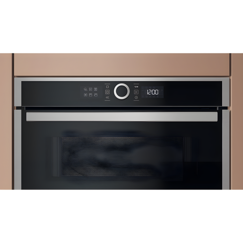 Hotpoint HMD44MXUK - Stainless Steel Built-In Microwave with Grill - 31L - 1000W