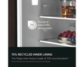 AEG NSK7D181EC - White Built-In Larder Fridge - 310 Litres - E Energy Rating