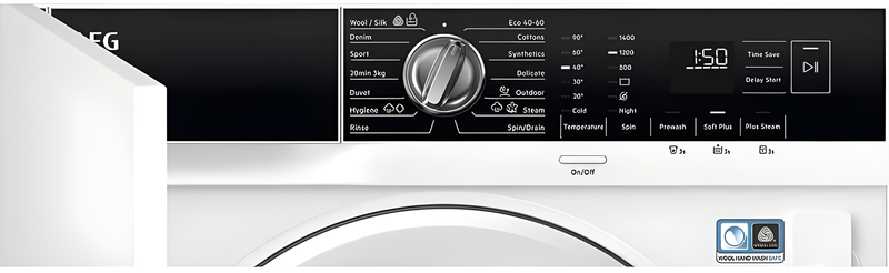 AEG LF7E7431BI - 7KG Washing Machine - 1400 RPM - B Energy
