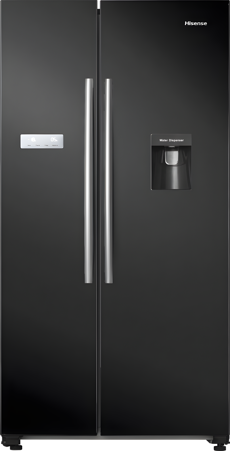 Hisense RS741N4WBE - Black American Fridge Freezer - 578L - E Energy Rating