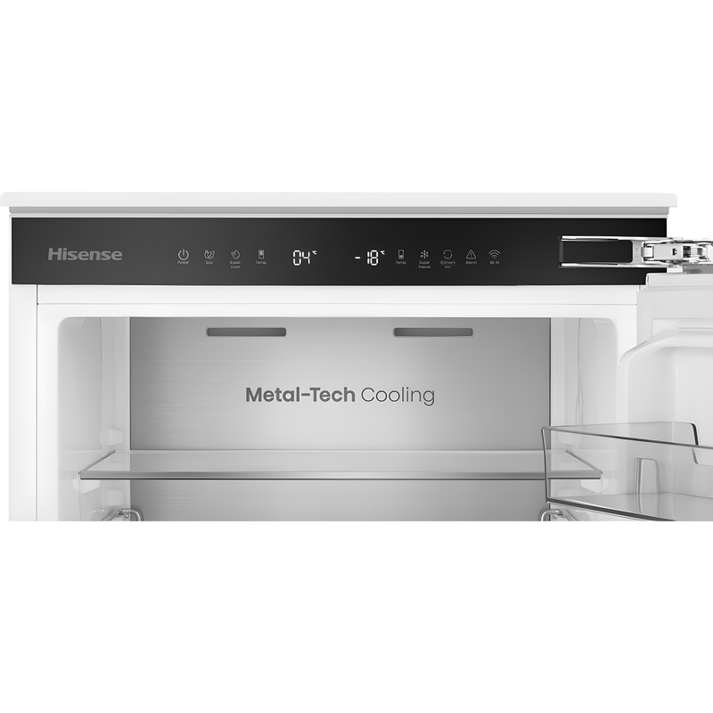 Hisense RB5B280SSWC - White Integrated Fridge Freezer - 70/30 Split - No Frost - E Rated