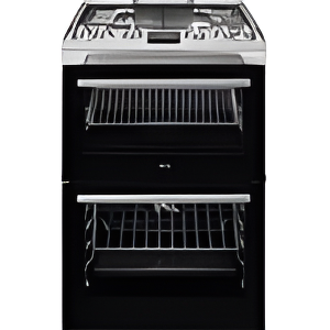 AEG CKX6540ACM - Stainless Steel Dual Fuel Cooker - 77/39L - A Energy Rating