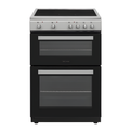 Statesman EDC60S2 - Silver 4 Zone Electric Cooker - A energy