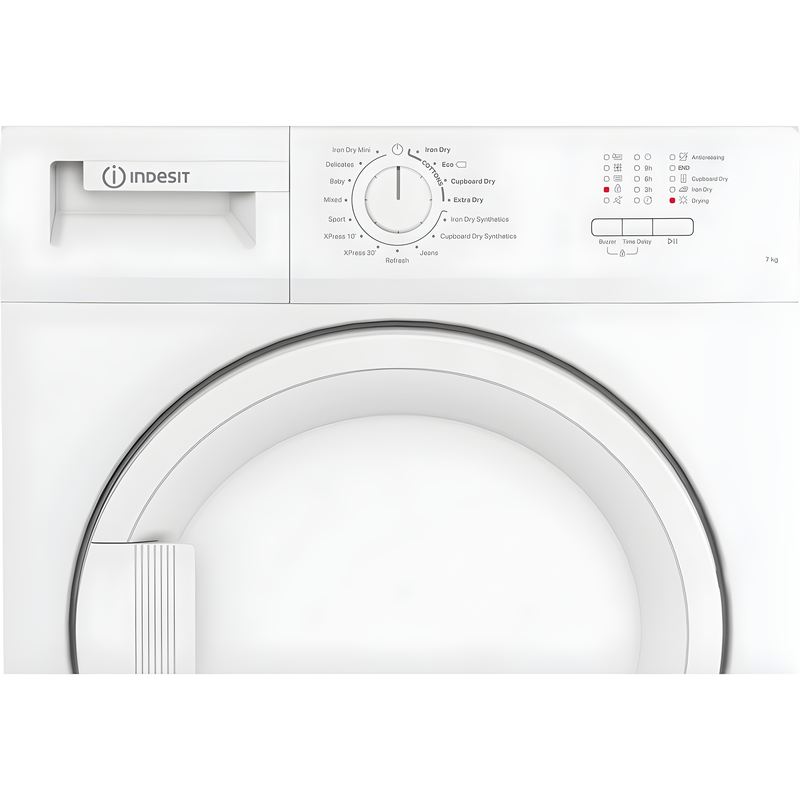 Indesit CYD C82 WWGL UK - White 8KG Condenser Tumble Dryer - B Energy Rated