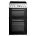 Statesman EDC150X - Freestanding Double Oven Electric Cooker Inox - Ceramic Hob - 4 Zones