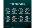 Hisense DH3S902BWCC - White 9KG Tumble Dryer - Heat Pump - A++ Energy