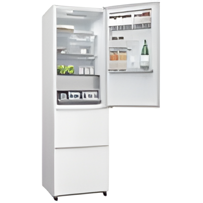 Haier HTR3518DNGWK - White 60/40 Fridge Freezer - 196L Fridge - 107L Freezer - D Energy Rating