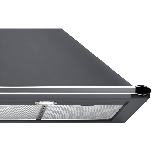 Smeg KT110GRE Victoria - Grey 110cm Chimney Extractor - 554m³/h - A Rated