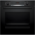 Bosch HQA574BB3B - Black 71L Single Oven - Pyrolytic Self-Cleaning - A+ Energy Rating