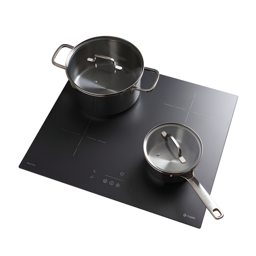 Caple C848iMB - Matt Black Induction Hob - 59cm - 4 Zone