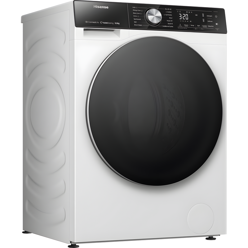 Hisense WF5S1045BW - White 10KG Washing Machine - 1400 RPM - A energy