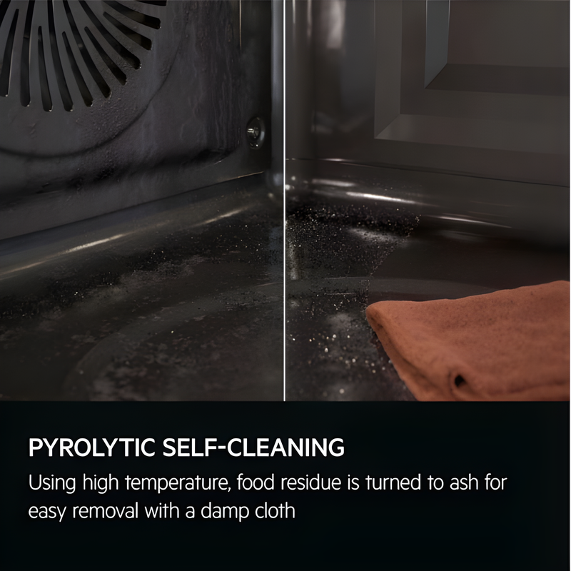 AEG TS6PB521AB - Black Built-In Single Oven - 71L - A+ Energy