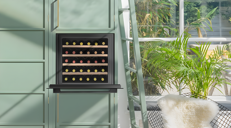 Caple WC6100SS - Stainless Steel Wine Cooler - 30 Bottles - G Energy