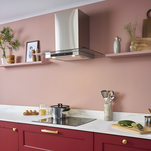 Caple FGC721 - Stainless Steel 69.5cm Chimney Hood - 654m³/h - B Energy