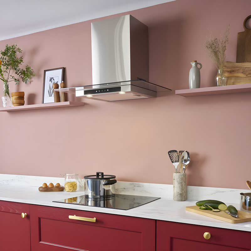 Caple FGC721 - Stainless Steel 69.5cm Chimney Hood - 654m³/h - B Energy