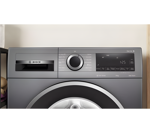 Bosch WGG244ZCGB - Graphite Freestanding 9KG Washing Machine - 1400 RPM - A energy