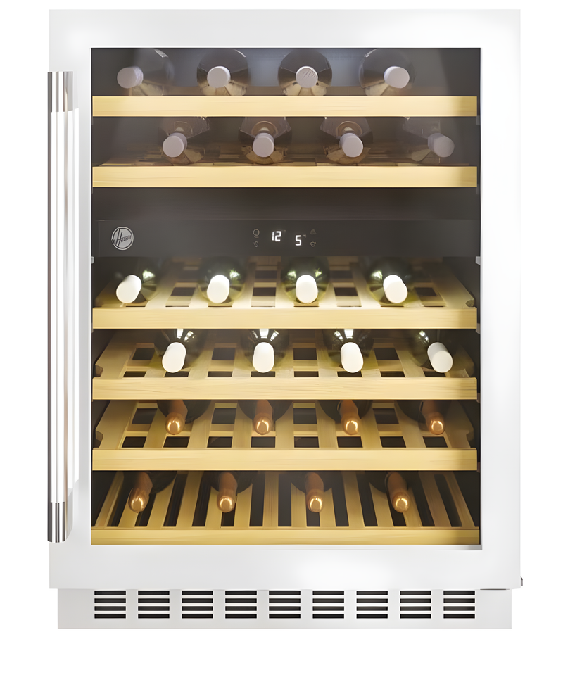 Hoover HWCB 60D UKSSM/N - Stainless Steel 46 Bottle Capacity Wine Cooler - G energy