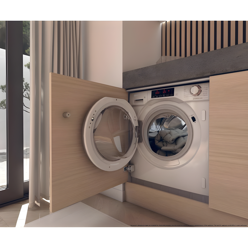 Hoover HBD485D13-80 - White 8KG/5KG Integrated Washer Dryer - 1400 RPM - E Energy