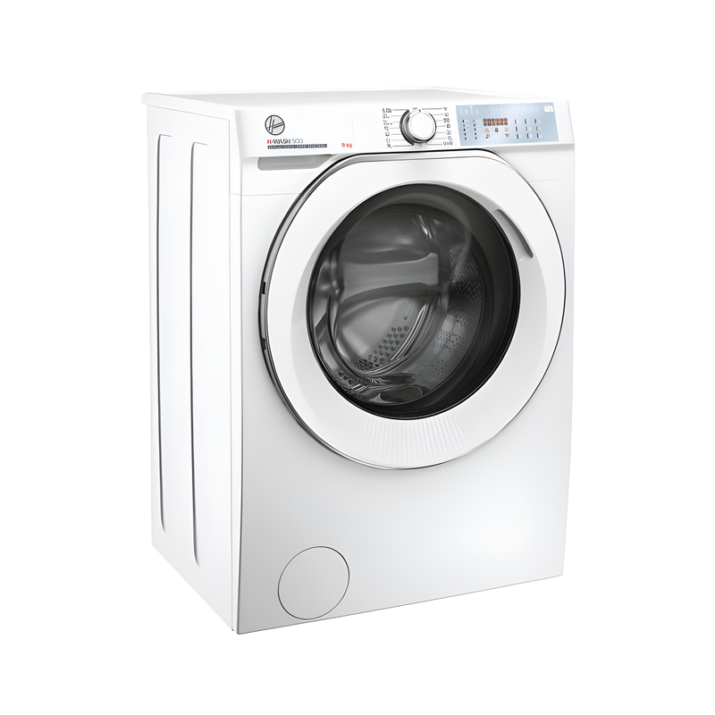 Hoover HWB 49AMC/1-80 - Wi-Fi Connected White Freestanding 9KG Washing Machine - 1400 RPM - A energy