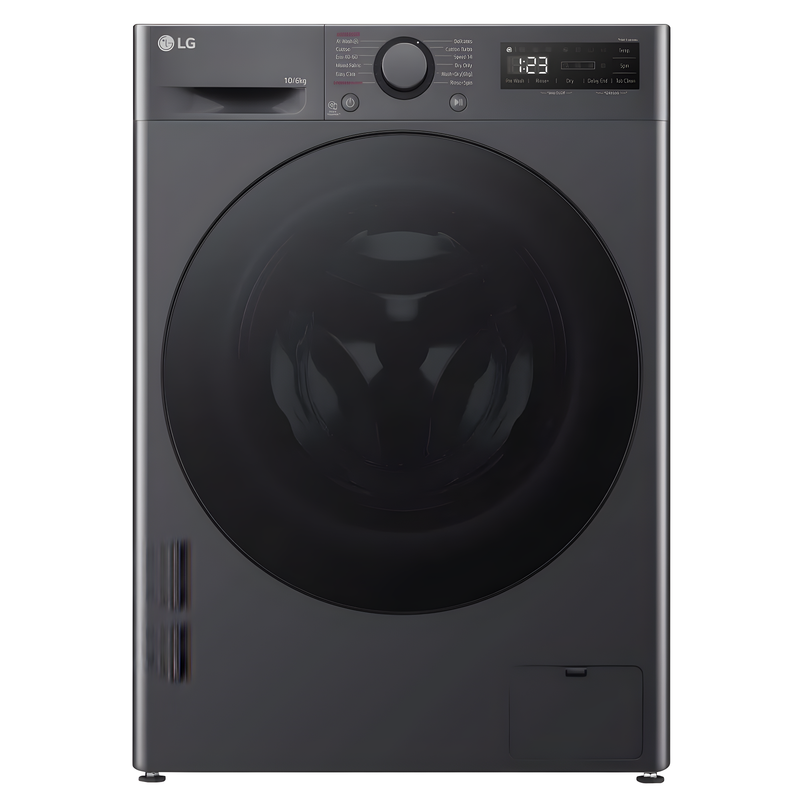 LG FWY606GBLN1 - Slate Grey Washer Dryer - 10KG Wash - 1400RPM - D energy