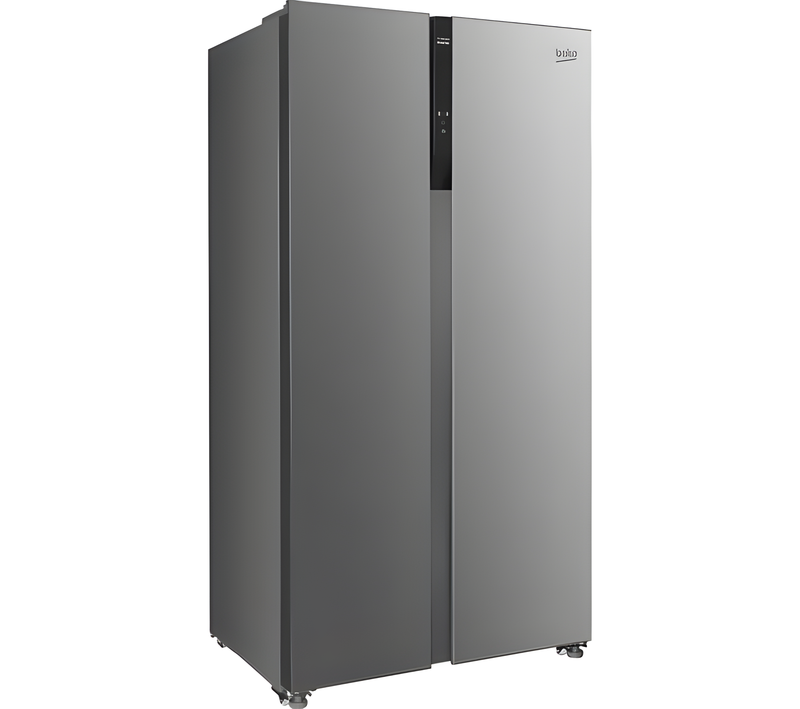 BEKO ASL1532PX - Brushed Steel American Fridge Freezer - 532L - D Energy