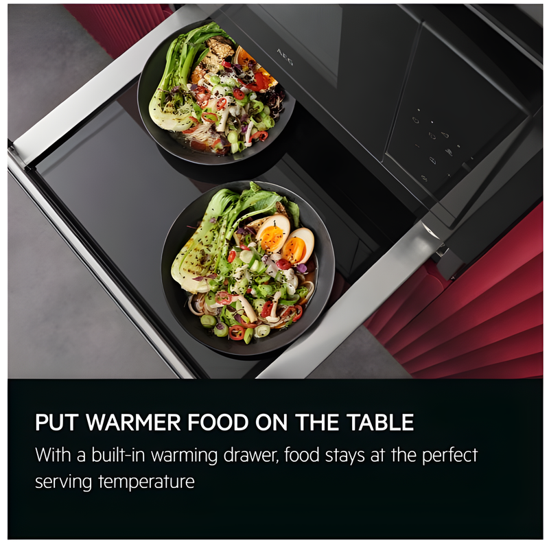 AEG OD8K11T - Black Warming Drawer - 20L Capacity