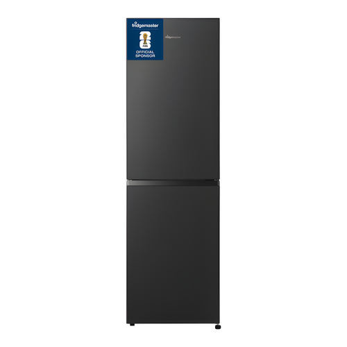 Fridgemaster MC55240EB - Black Fridge Freezer - 252L Capacity - E Energy Rating