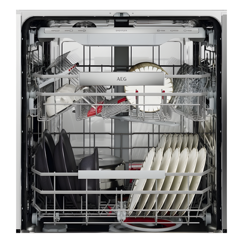 AEG GI8210X2PN - Black Integrated Dishwasher - 14 Place Settings - A Energy