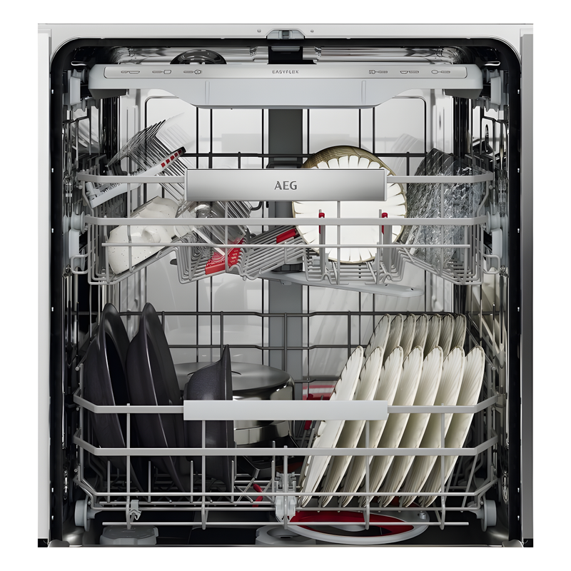 AEG GI8210X2PN - Black Integrated Dishwasher - 14 Place Settings - A Energy