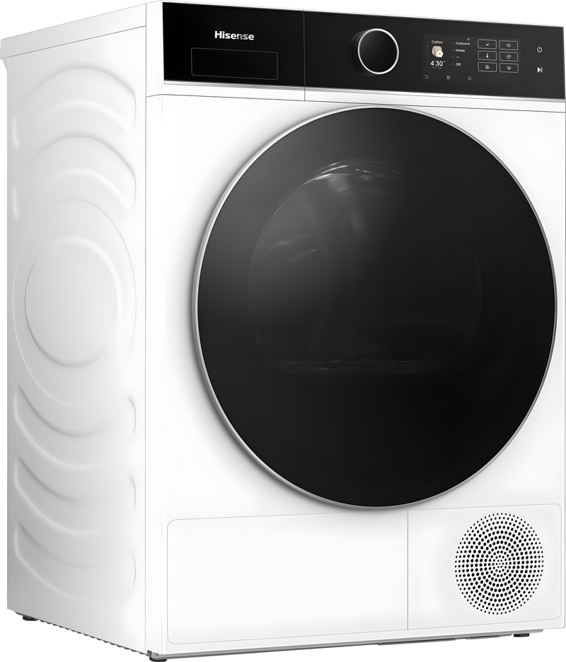 Hisense DH5I104BWAB - White 10KG Tumble Dryer - Heat Pump - B Energy