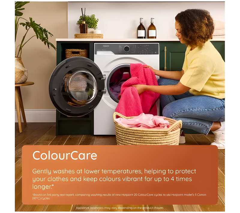 Hotpoint HBD11793UK - White 11KG Washer Dryer - 1400RPM - C energy