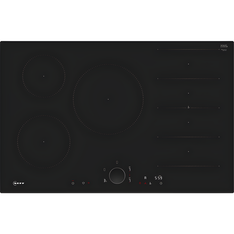 Neff T68FUV4L0 - Black 5 Zone Induction Hob