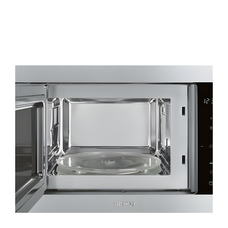 Smeg FMI325XUK - Stainless Steel Microwave - 25 Litres