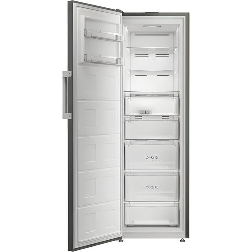 Hotpoint HPMFF 6312 XBR4UK - Dark Inox Tall Freezer - 286L - E Energy