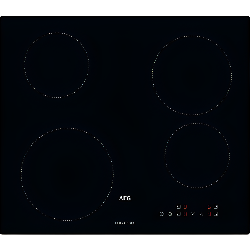AEG IBS6420SCB - Black Induction Hob - 60cm 4 Zones