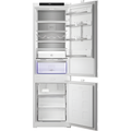 Hotpoint HPK2 5293 B5UK - Zinc Metal 70/30 Integrated Fridge Freezer - 270L - D Energy