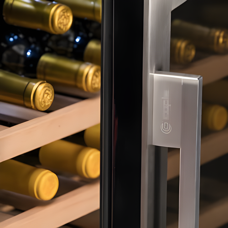 Caple Wi158BG - Black Wine Cooler - 8 Bottles - G Energy