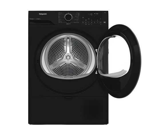 Hotpoint CHD94MBBSUK - Black 9KG Heat Pump Tumble Dryer - Freestanding - 194kWh/year