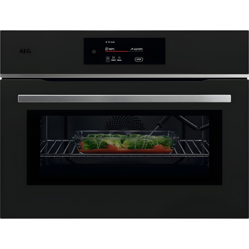 AEG TK8NK721T - Black Compact Oven with Microwave - 44L Capacity