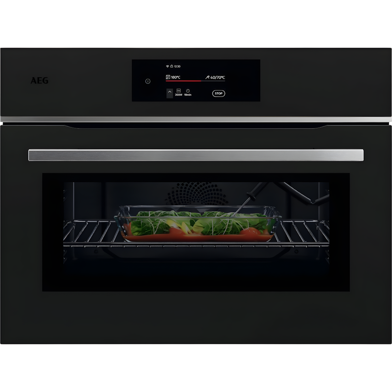 AEG TK8NK721T - Black Compact Oven with Microwave - 44L Capacity