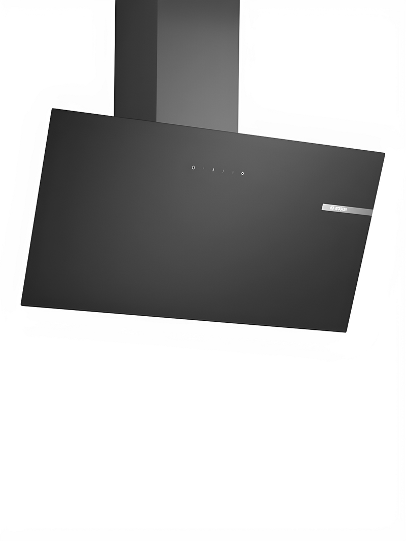 Bosch DWK85DF61B - Black Wall-mounted cooker hood - A energy