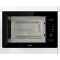 Hisense HB25MOBX7GUK - Black Built-In Microwave with Grill - 25L - 900W