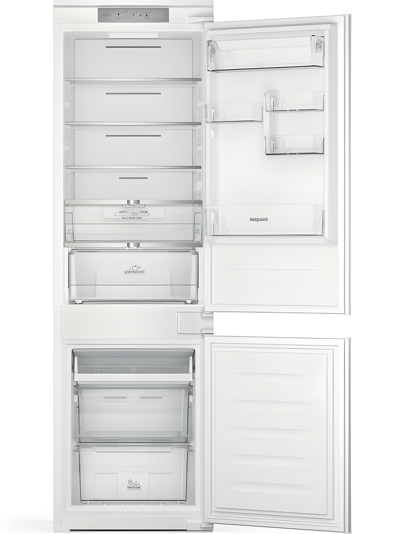 Hotpoint HTC18 T322 UK - White Integrated 70/30 Frost Free Fridge Freezer - E energy