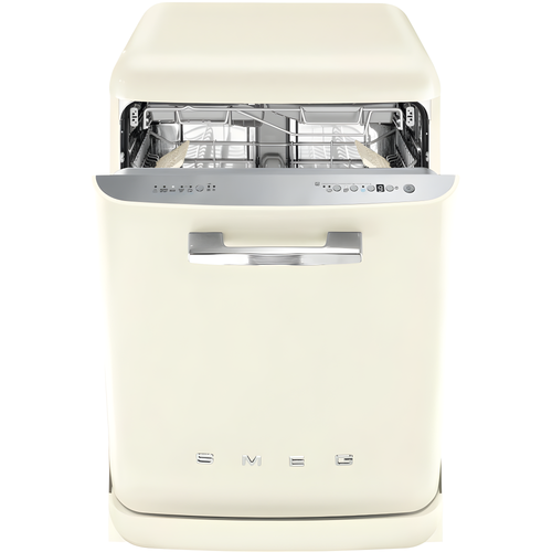 Smeg DFFABCR - Cream Dishwasher - 13 Place Settings - B Energy Rated