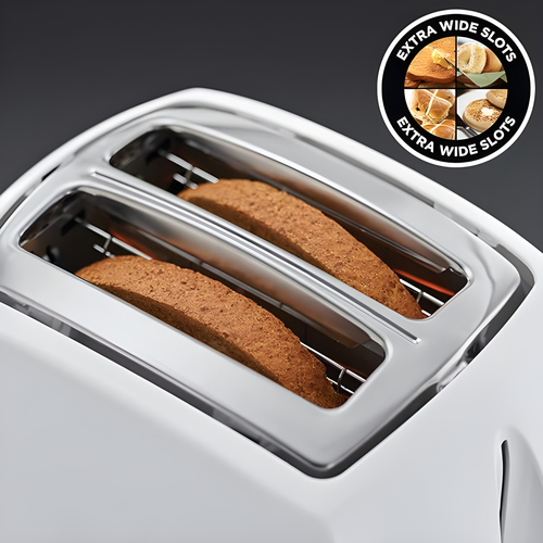 Russell Hobbs RH2164 - White Toaster